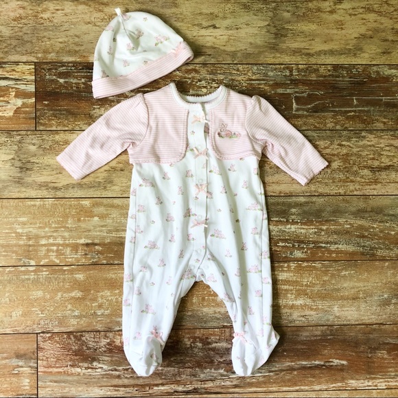 Little Me Other - Little Me | sleep and play button up outfit